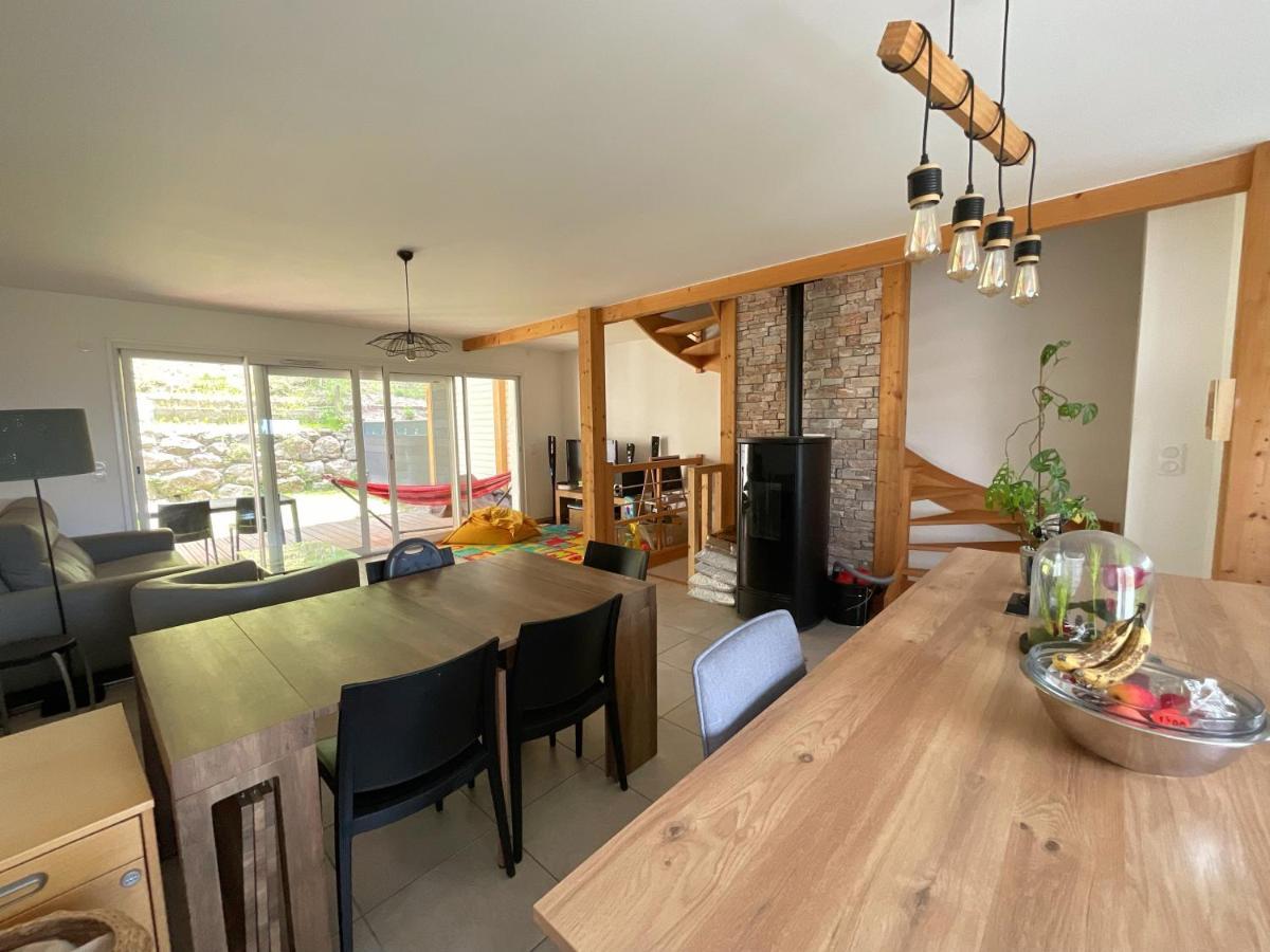 דירות Publier Maison Familiale Vue Lac Avec Jardin - A 10Mn Du Lac Et Stations De Ski מראה חיצוני תמונה