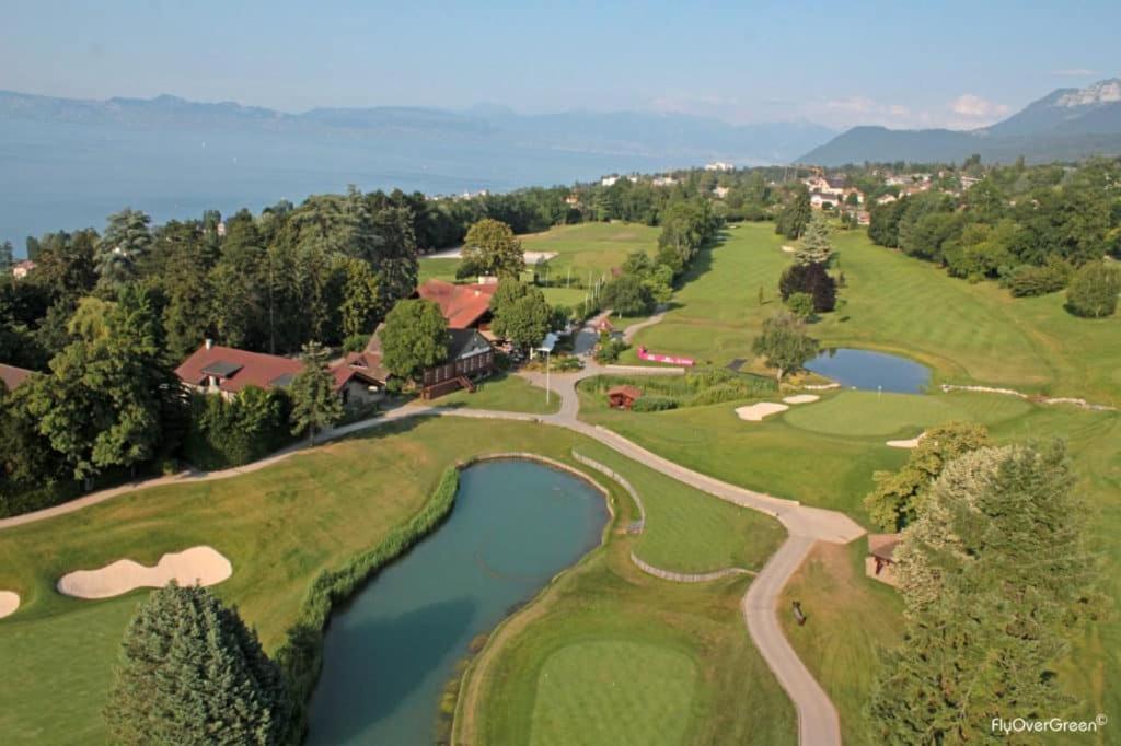 דירות Publier Maison Familiale Vue Lac Avec Jardin - A 10Mn Du Lac Et Stations De Ski מראה חיצוני תמונה